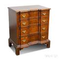 Diminutive Chippendalestyle Mahogany Blockfront Bureau
