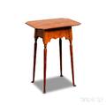 Queen Annestyle Tiger Maple Tea Table