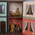 Small Group of Dolls and Dollhouse Accessories