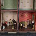 Group of Dolls and Dollhouse Furniture