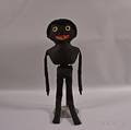 English Black Golliwog Cloth Doll