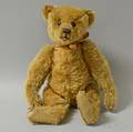 Early Steiff Gold Mohair Teddy Bear