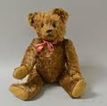 Early Articulated Cinnamon Mohair Teddy Bear