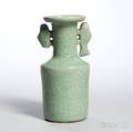 Celadon Crackleglazed Vase