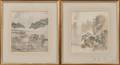 Two Prints Depicting Landscapes