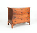 New England birch chest of drawers