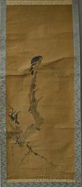 Hanging Scroll Depicting a Bird