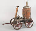 Wood and metal model of a Reaney and Neafie 3rd size steam fire engine