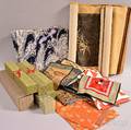 Twentynine Assorted Asian Scrolls and Textiles