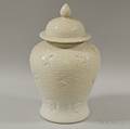 Creamglazed Ginger Jar and Cover