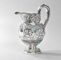 Samuel Kirk 917 Silver Pitcher