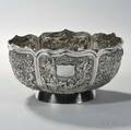 Chinese Export Silver Bowl