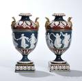 Pair of Wedgwood Victoria Ware Vases