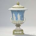 Wedgwood Tricolor Jasper Dip Vase and Cover