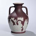 Wedgwood Crimson Jasper Dip Portland Vase