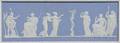 Wedgwood Solid Light Blue Jasper Plaque