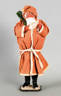 Large German Santa belsnickle candy container early 20th c