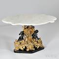 Louis XVstyle Giltbronze and Marbletop Table