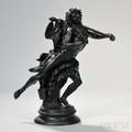 Wedgwood Black Basalt Figure of a Faun