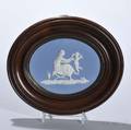 Wedgwood Light Blue Jasper Dip Oval Plaque