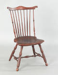 Lancaster County Pennsylvania fanback windsor side chair ca 1780