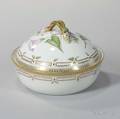 Four Royal Copenhagen Flora Danica Porcelain Round Vegetable Dishes and Covers