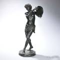 After Justin Chrysotome Sanson act France 18331910 Bronze Figure of Il Santorello