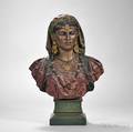 Joseph Le Guluche act France 18491915 Terracotta Bust of a Woman