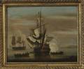 Attributed to Samuel Scott British 17101772 Vessels in a Calm Harbor
