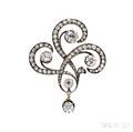 Antique Diamond Brooch