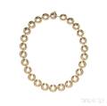 18kt Gold and Sterling Silver Necklace Paloma Picasso Tiffany  Co