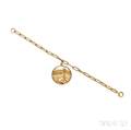 18kt Gold and Diamond Charm Van Cleef  Arpels