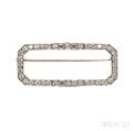 Art Deco Diamond Brooch