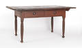 Pennsylvania painted pine farm table ca 1820