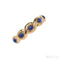 18kt Gold and Sodalite Bracelet