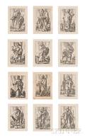 Hans Sebald Beham German 15001550 The Twelve Apostles A Suite of Twelve Prints
