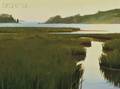 Hillary Osborn American b 1965 Late Sun on Tobey Island