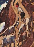James Fitzgerald American 18991971 The Cows of Kerry
