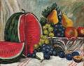 Charles Camoin French 18791965 Still Life with Watermelon