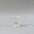 Steuben Art Glass Spreadwing Eagle on Ball
