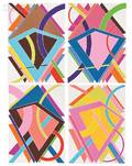 William Thomas Williams American b 1942 HKL Portfolio A Suite of Four Works