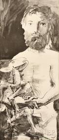 After Pablo Picasso Spanish 18811973 Lhomme au mouton