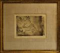 Framed Jules Pascin French 18851930 Engraving of Venus