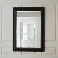 Renaissancestyle Ebonized and Beveled Glass Mirror