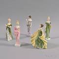 Five Royal Doulton Ceramic Figures