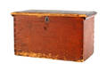 Pennsylvania painted pine storage box
