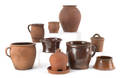 Collection of Pennsylvania redware 19th c