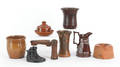 Collection of Pennsylvania redware 19th c
