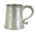 Philadelphia pewter mug ca 1820