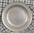Philadelphia pewter deep dish ca 1820